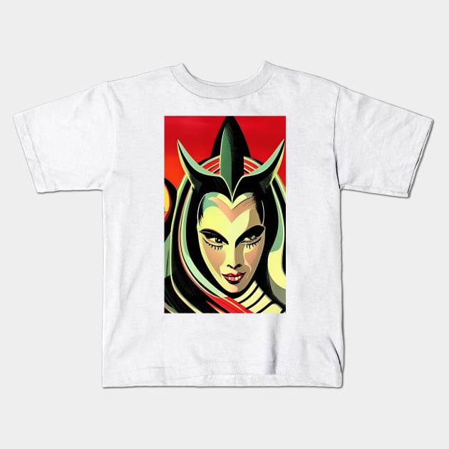 devils in the details Kids T-Shirt by hasanclgn